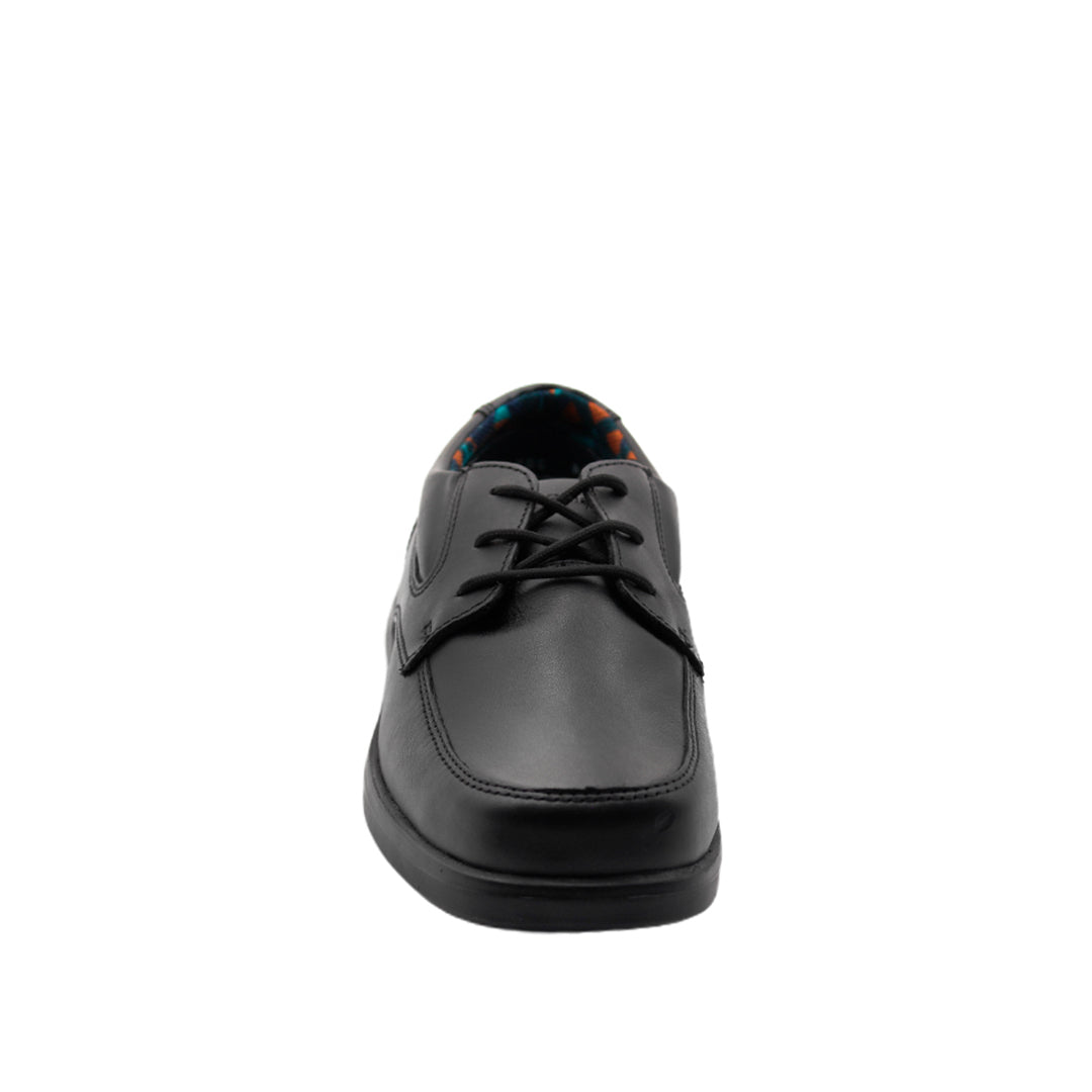 Zapatos escolares Luka OX negro para Niños