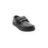 Zapatos escolares Ed04 velcro negro para Niños