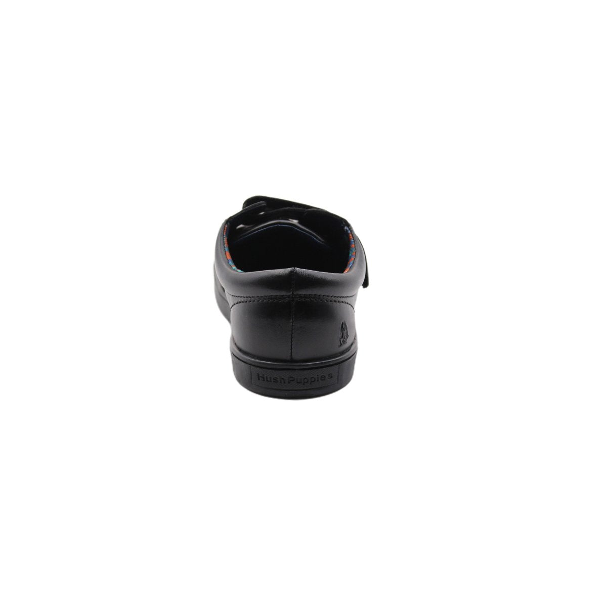 Zapatos escolares Ed04 velcro negro para Niños