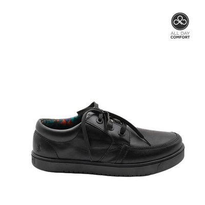 Zapatos escolares Ed04 OX negro para Niños