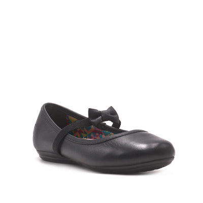 Ballerinas escolares Adrianna para niña color negro