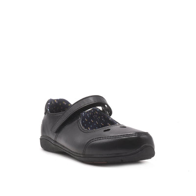 Ballerinas escolares Maite para niña color negro