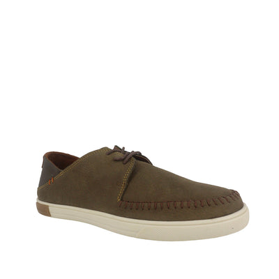 Zapatos casuales Henry Lace Up olivo para hombre