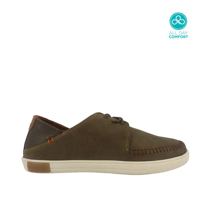 Zapatos casuales Henry Lace Up olivo para hombre