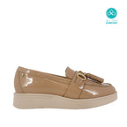Mocasines Rennata beige para Mujer