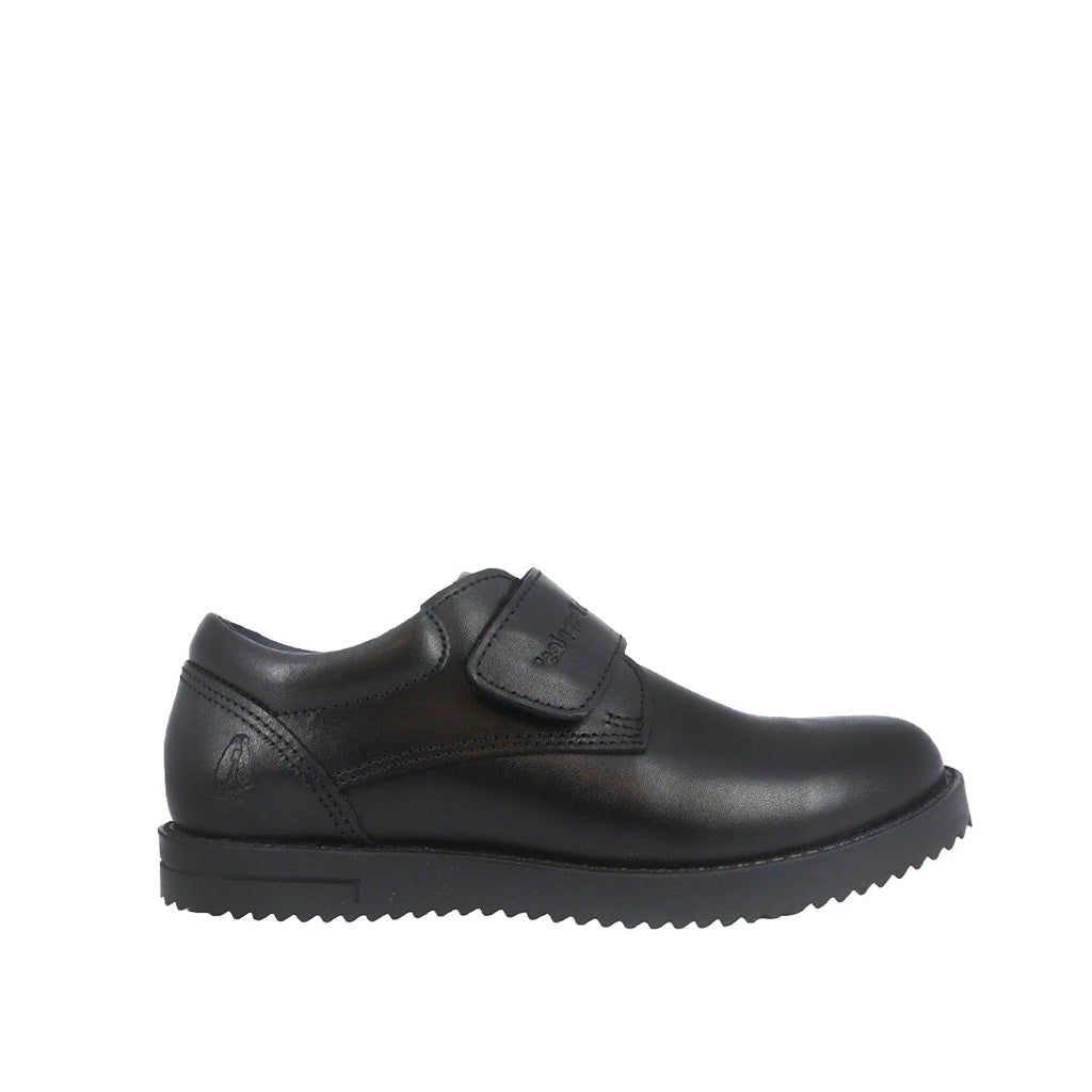 Zapatos escolares Canguru Vel 2.0 negro para niño