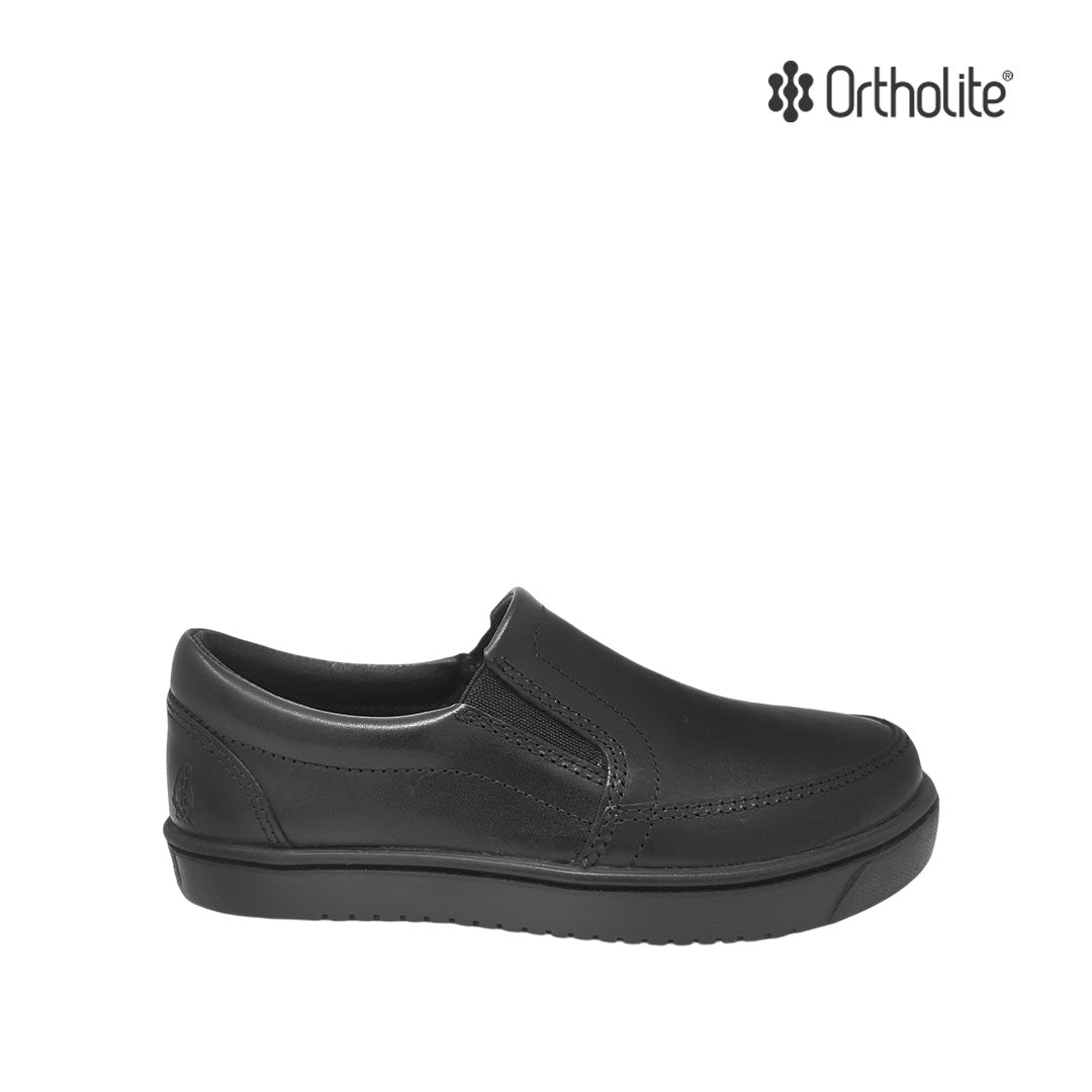 Slip on escolares Andrew para niño color negro