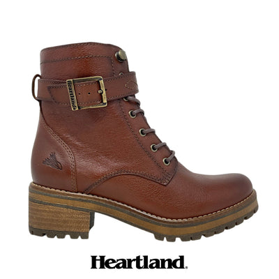 Botas de tacón Sarah color tan