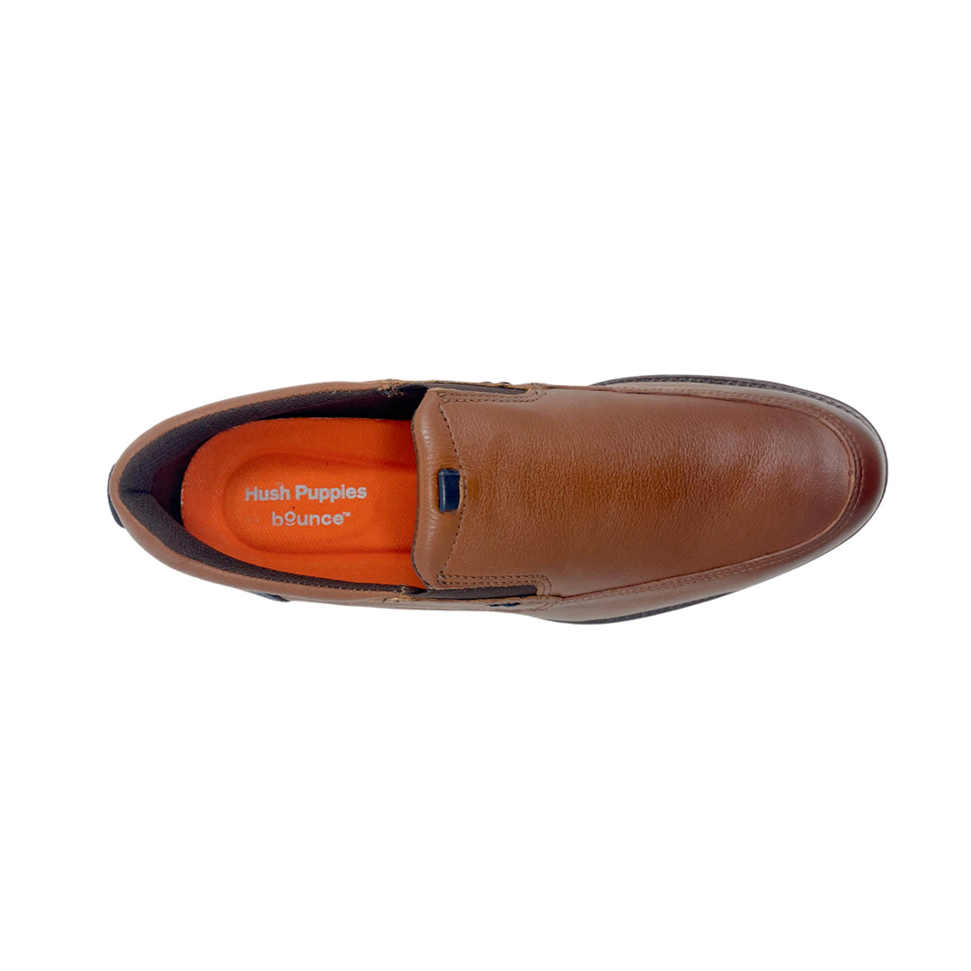 Casuales slip on Simone para hombre color tan