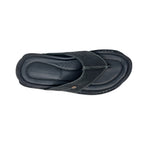 Sandalias slip on Gustav para hombre color negro