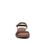 Sandalias flats Ana para mujer color negro