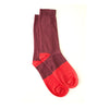 Calcetines Colorblock vino para Hombre