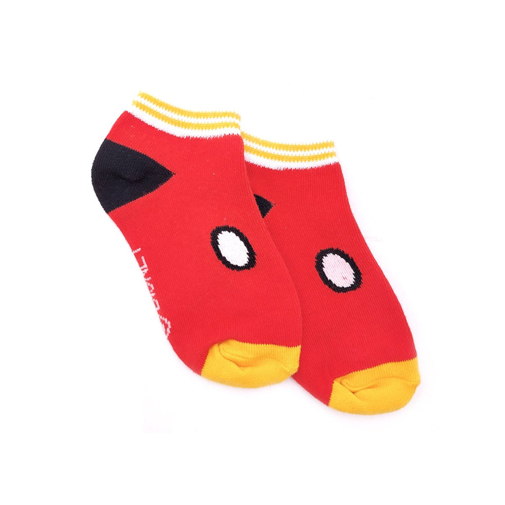 Calcetines Mickey Mouse rojo para Niños (2 pack)