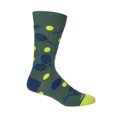 Calcetines Tennis verde para Hombre