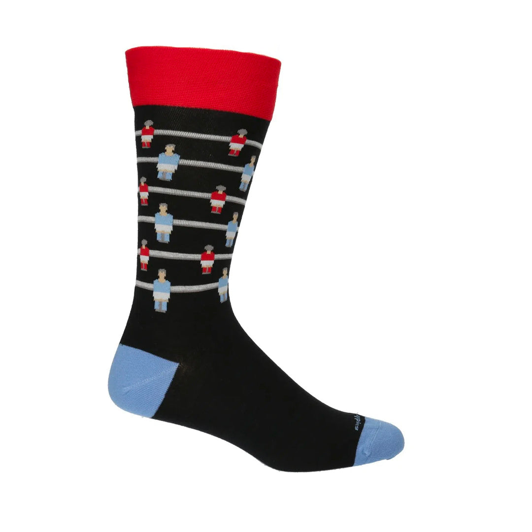 Calcetines Foosball negro para Hombre
