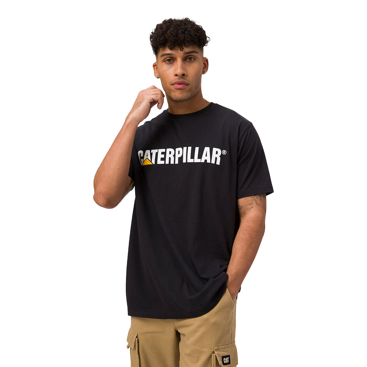 Camiseta Caterpillar Logo para Hombre