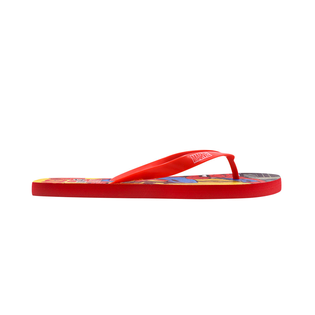 Sandalias Spider-Man rojo para Hombre