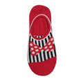 Calcetines Minnie Mouse rojo para Mujer