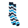 Calcetines Zigzag navy Unisex