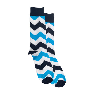 Calcetines Zigzag navy Unisex