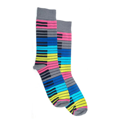 Calcetines Piano gris Unisex