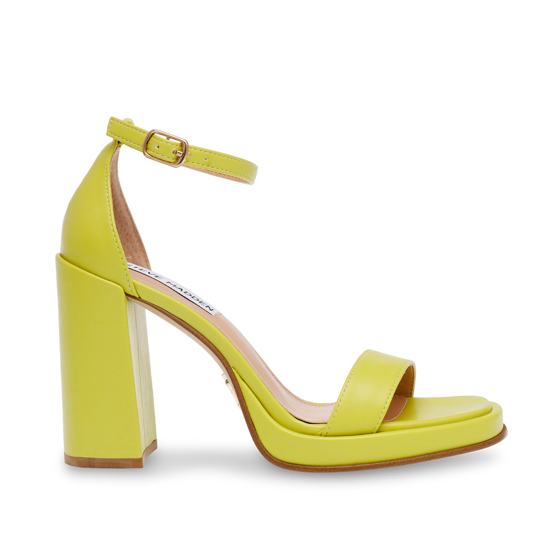 Sandalias de tacón Dream On color verde