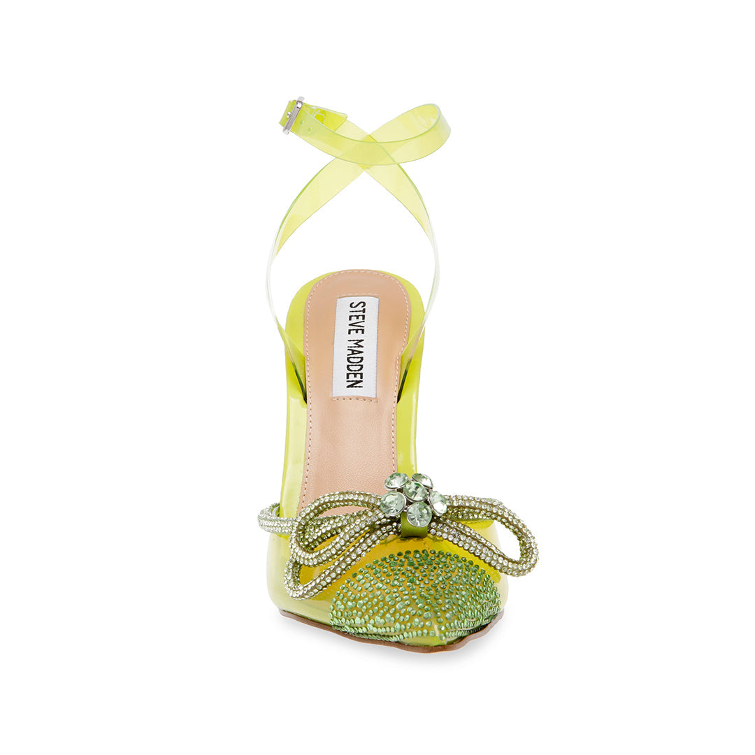 Zapatos de tacon Valance verde para Mujer