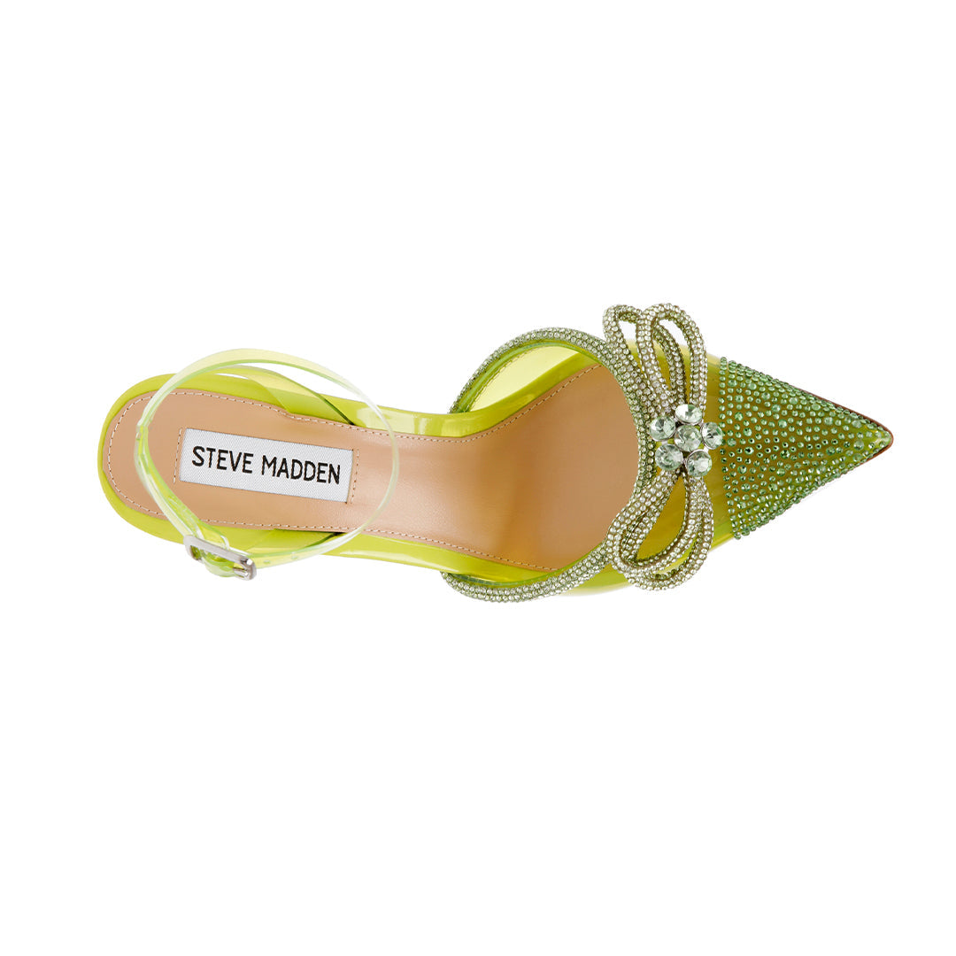 Zapatos de tacon Valance verde para Mujer