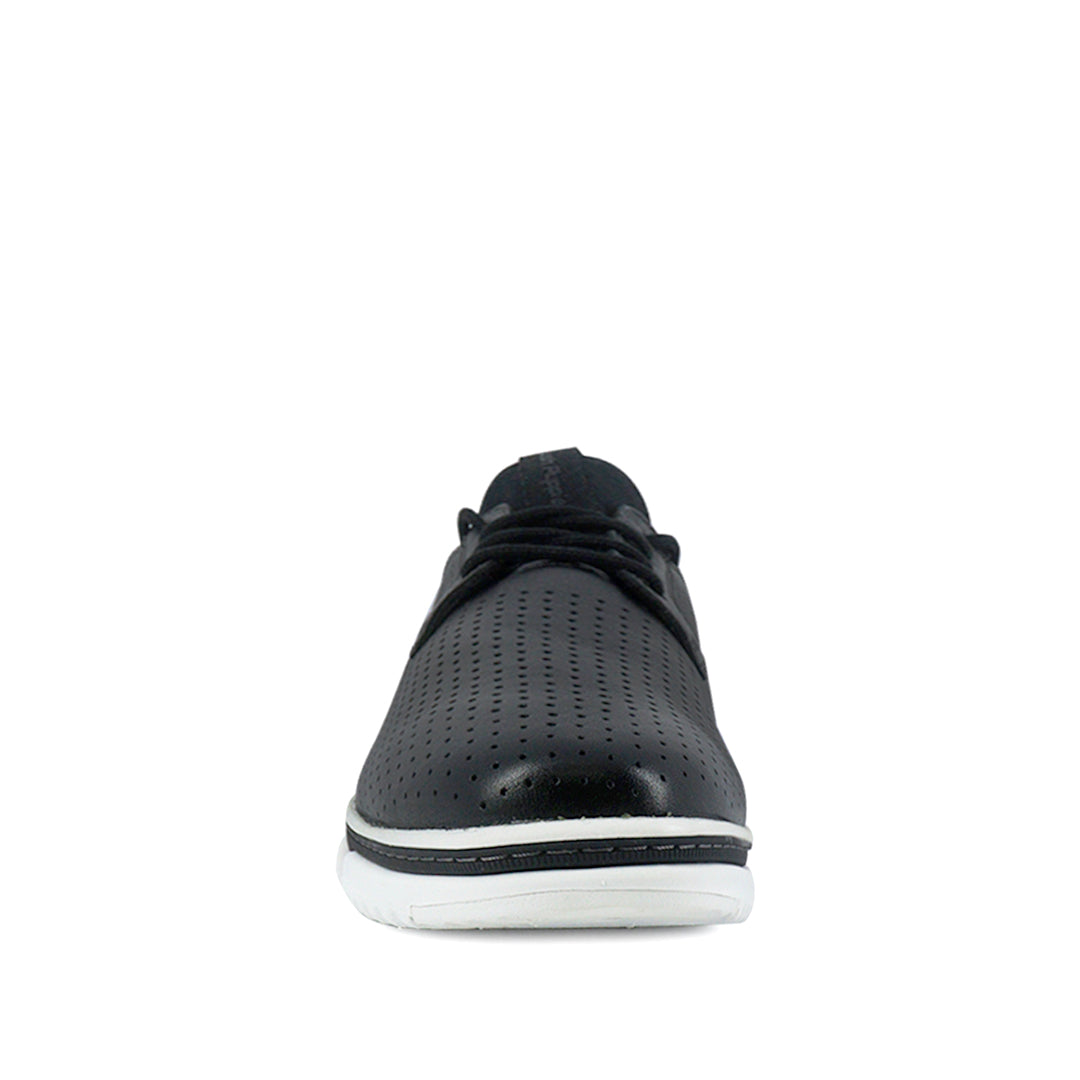 Zapatos Bennet perforado oxford negro para Hombre