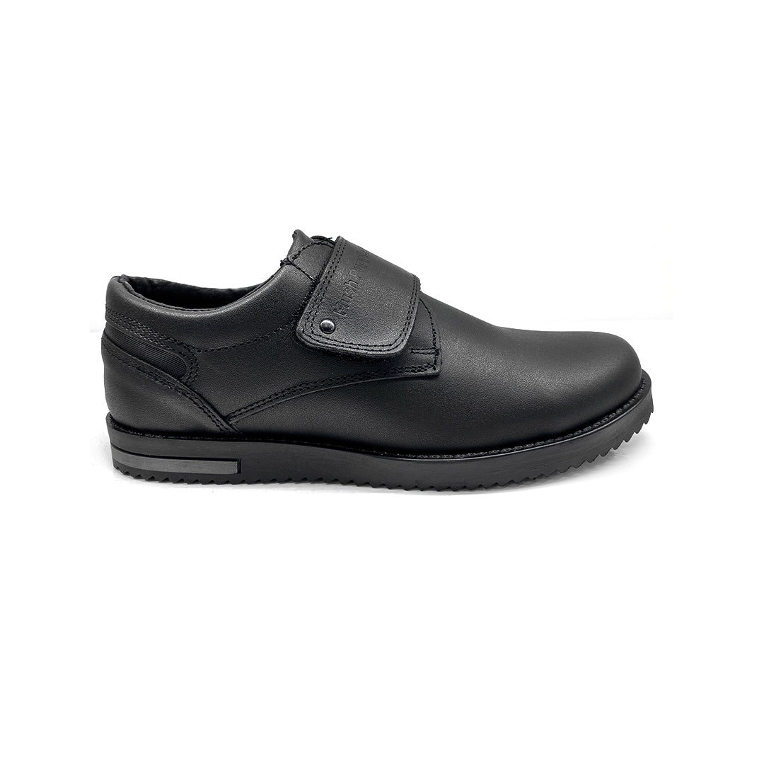 Zapatos Escolares Canguru Vel negro para Niños