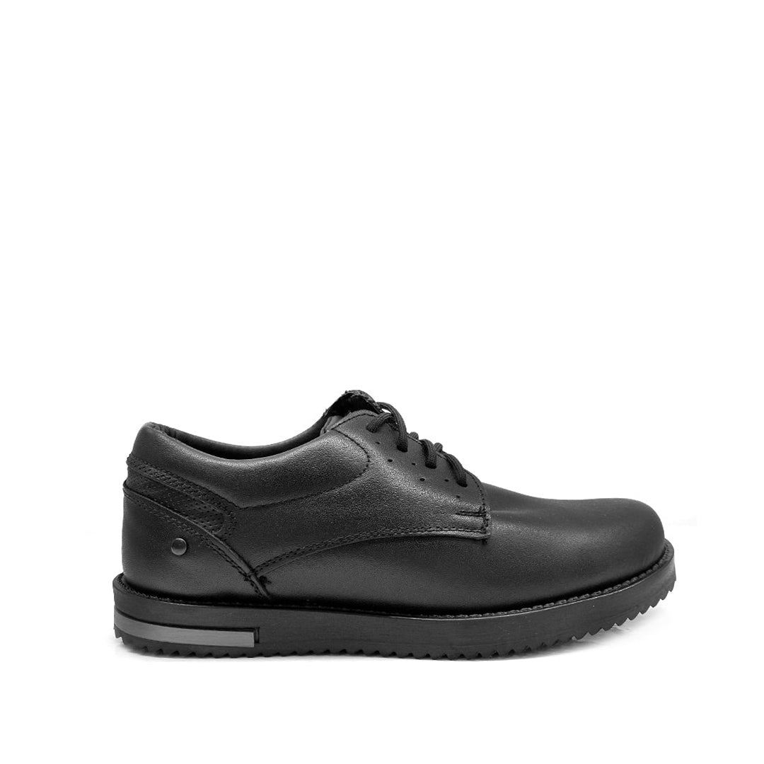 Derby shoes escolares Canguru para niño color negro