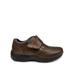 Slip on escolares Choclo Yak para niño color café