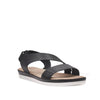 Sandalias flats Eylin para mujer color negro
