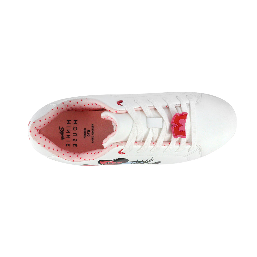 Tenis Minnie blanco para Mujer
