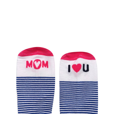 Calcetines Rayasmom blanco para Mujer