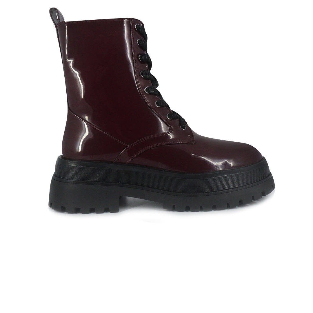 Botas Miller burgundy para Mujer