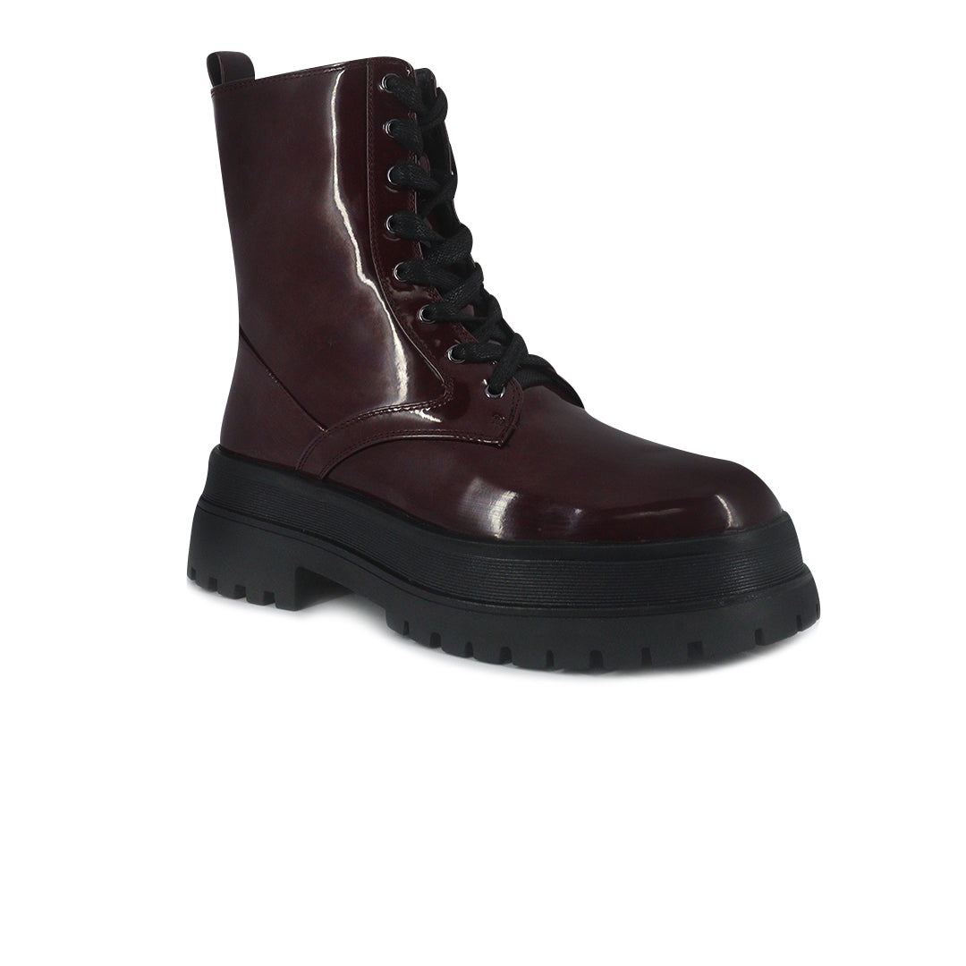 Botas Miller burgundy para Mujer