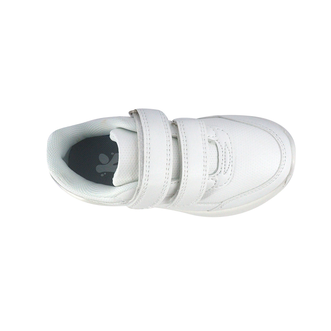 Zapatos escolares Asher blanco para Niños