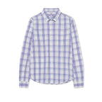 Camisa Plaid Poplin para mujer