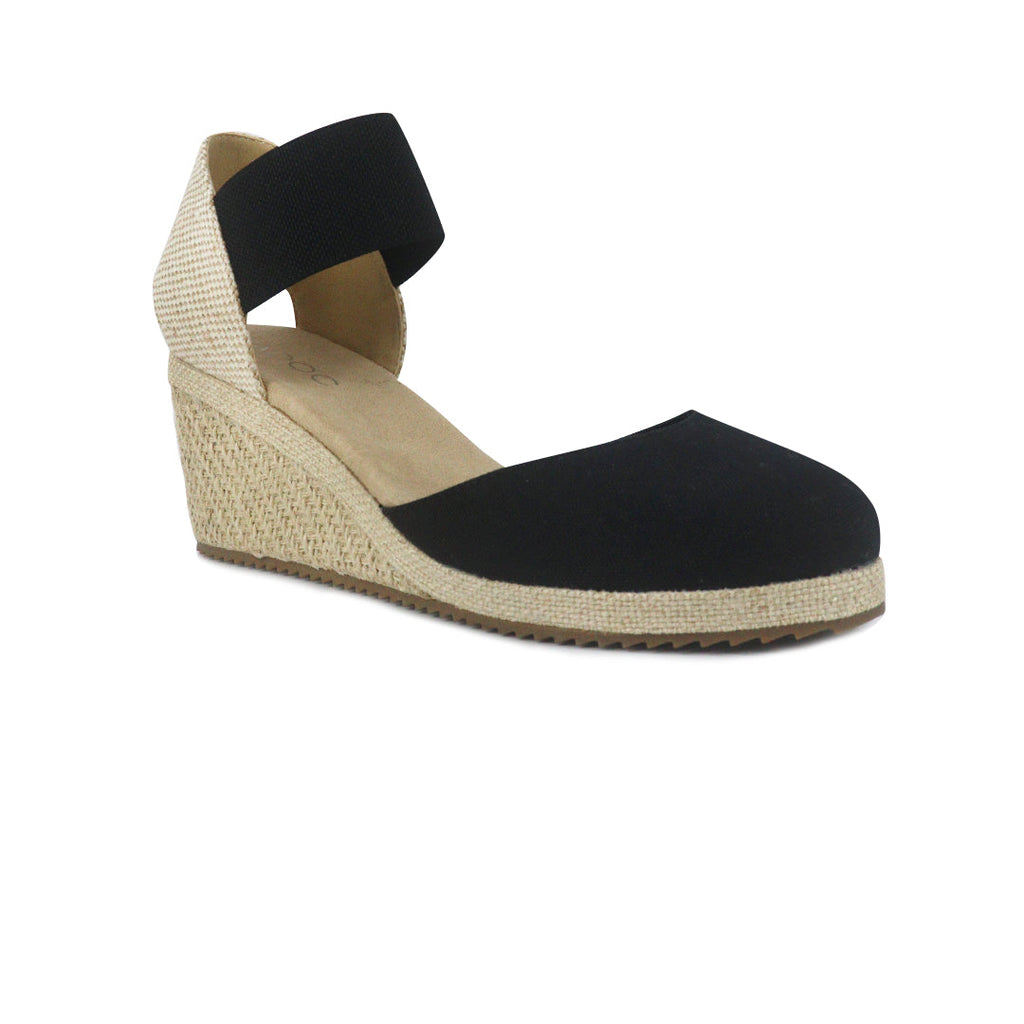 Zapatos de cuña Zina negro para Mujer