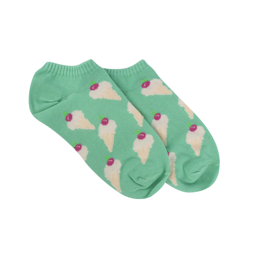 Calcetines Helado verde para Mujer