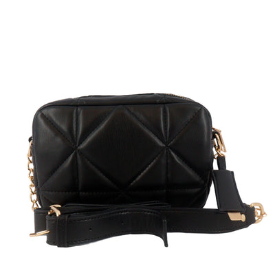 Cartera Fiorella color negro para mujer