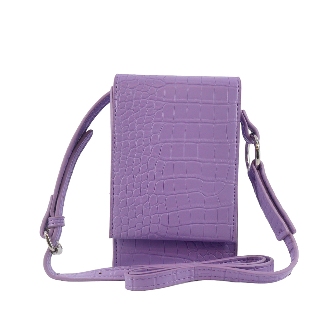 Cartera Dasiel color morado para mujer