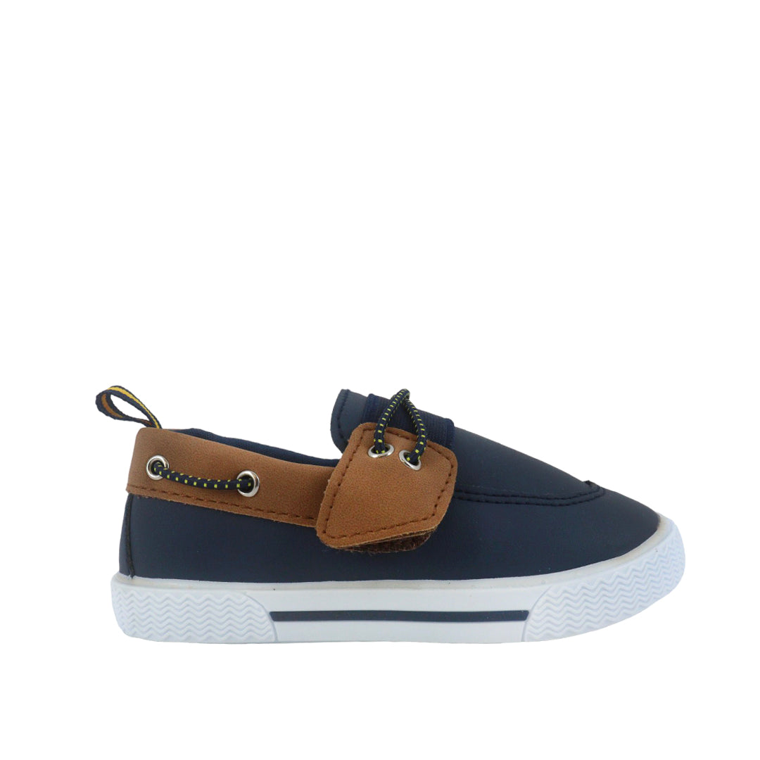 Sneakers Cedric color marino para infante