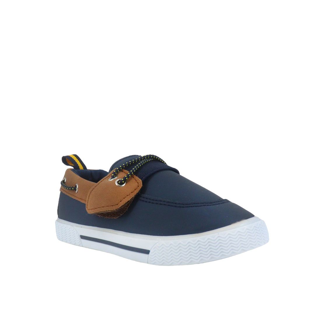 Sneakers Cedric color marino para infante