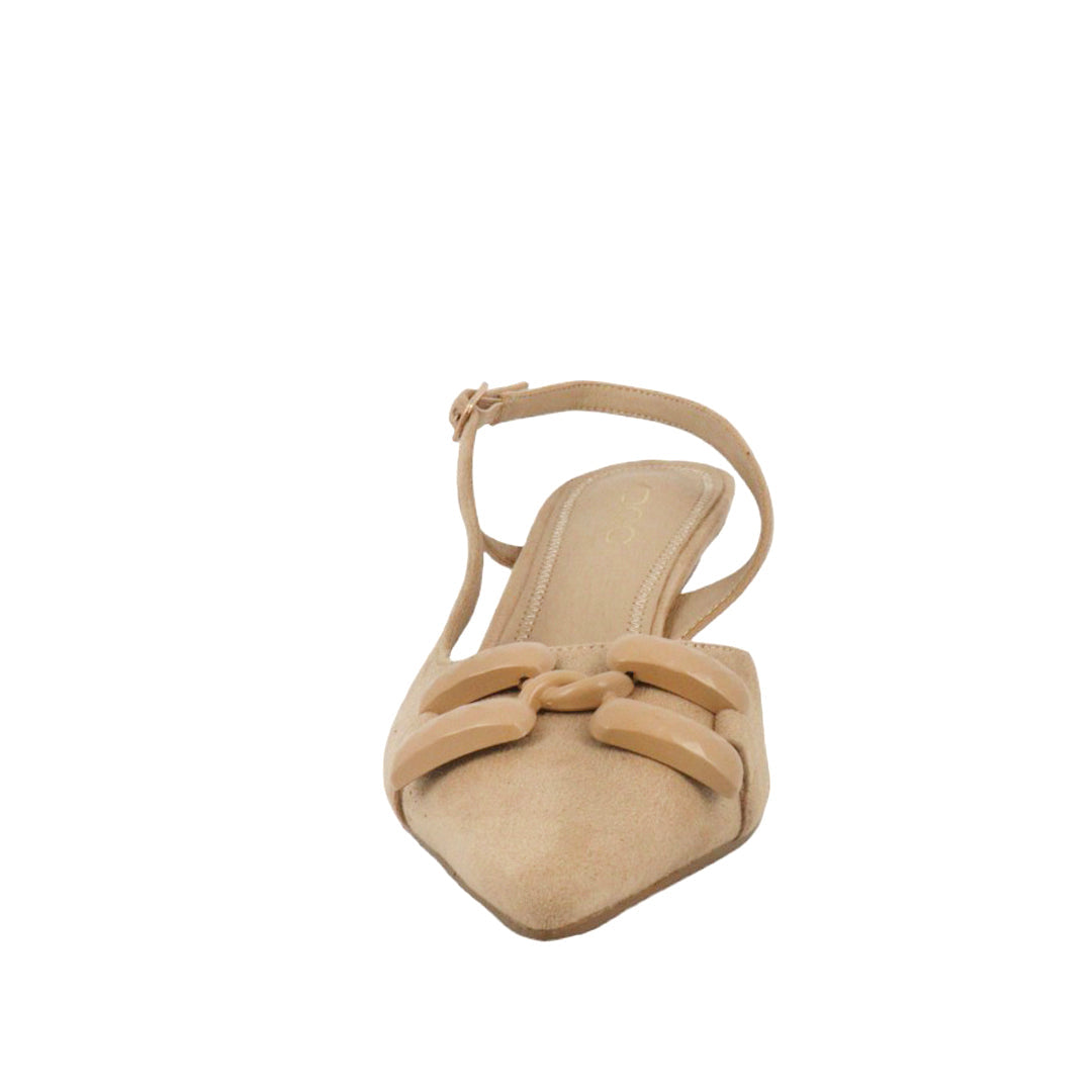 Zapatos de tacón Fabiola color taupe para mujer