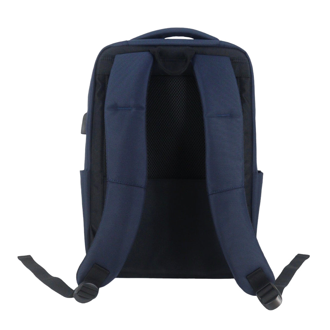 Mochila Leonardo color navy unisex