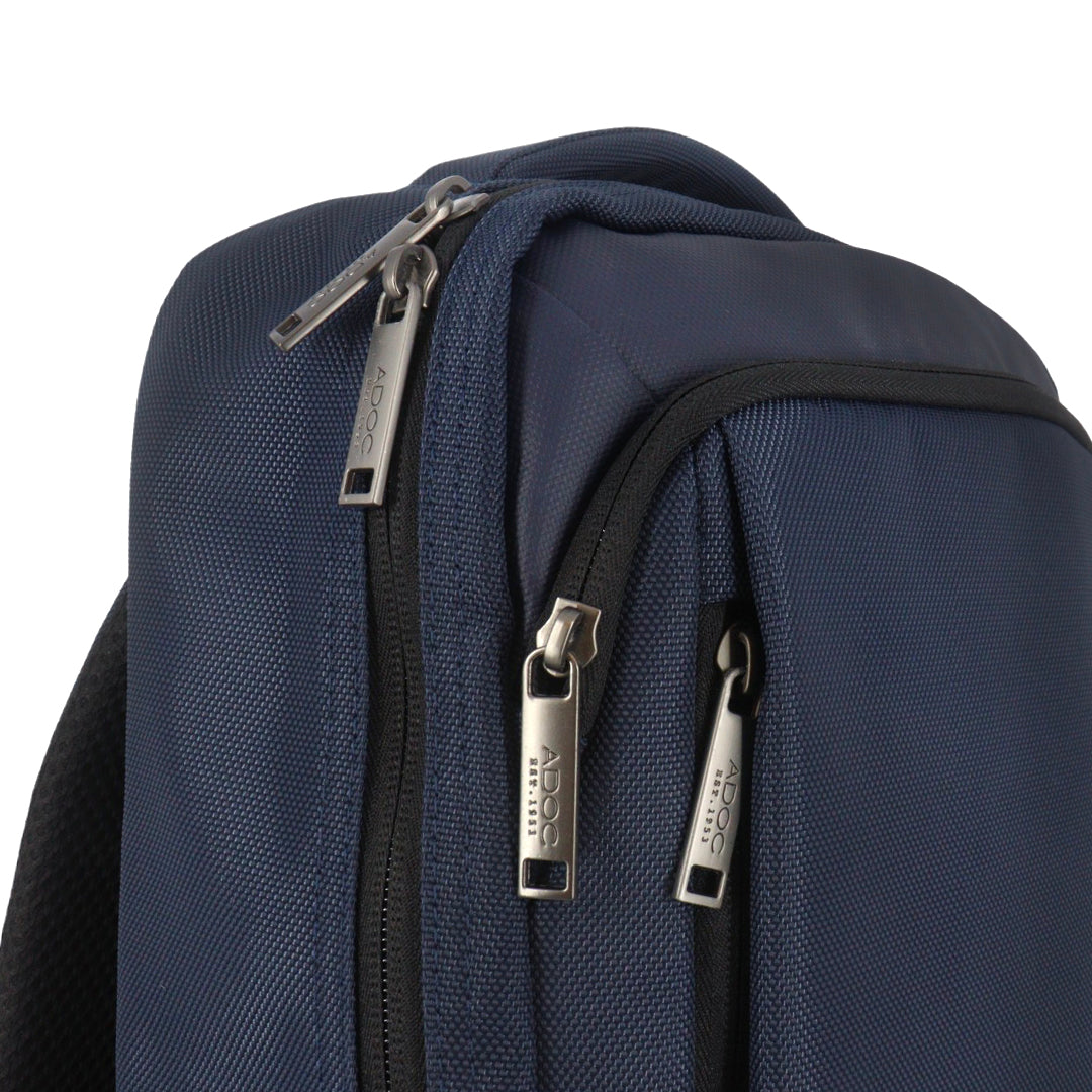 Mochila Leonardo color navy unisex