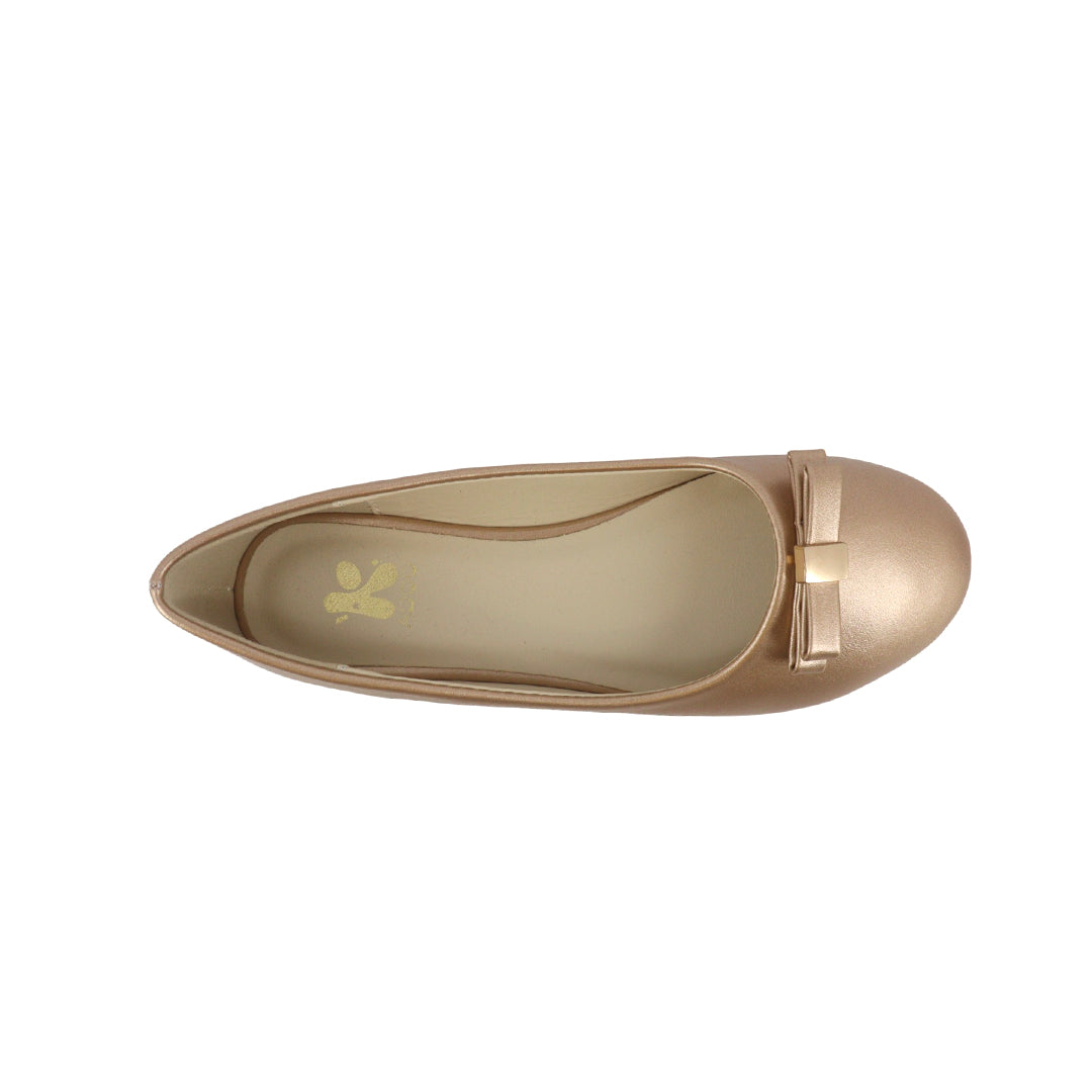 Ballerinas Isabella color oro rosa
