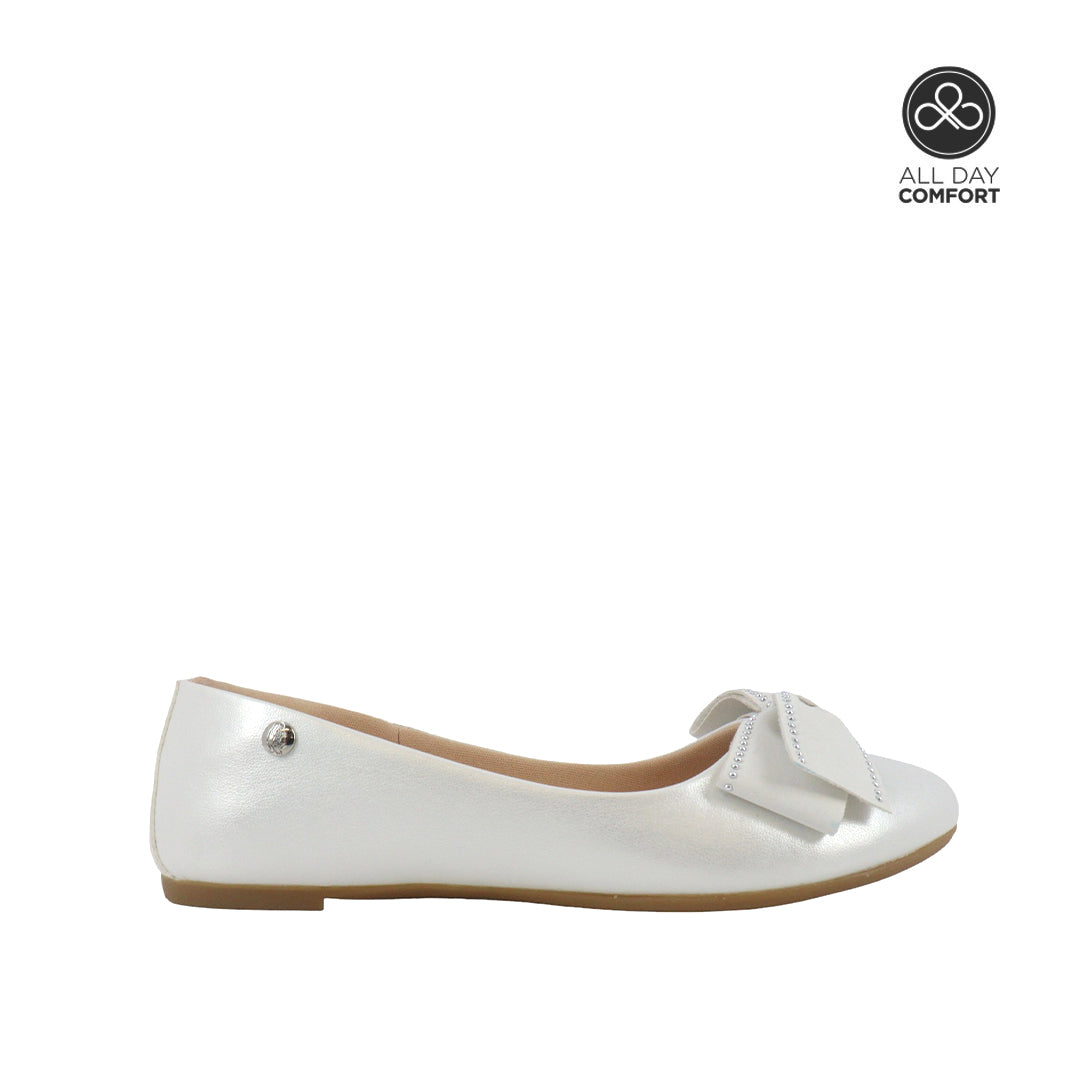 Ballerinas Giggi para niña color blanco